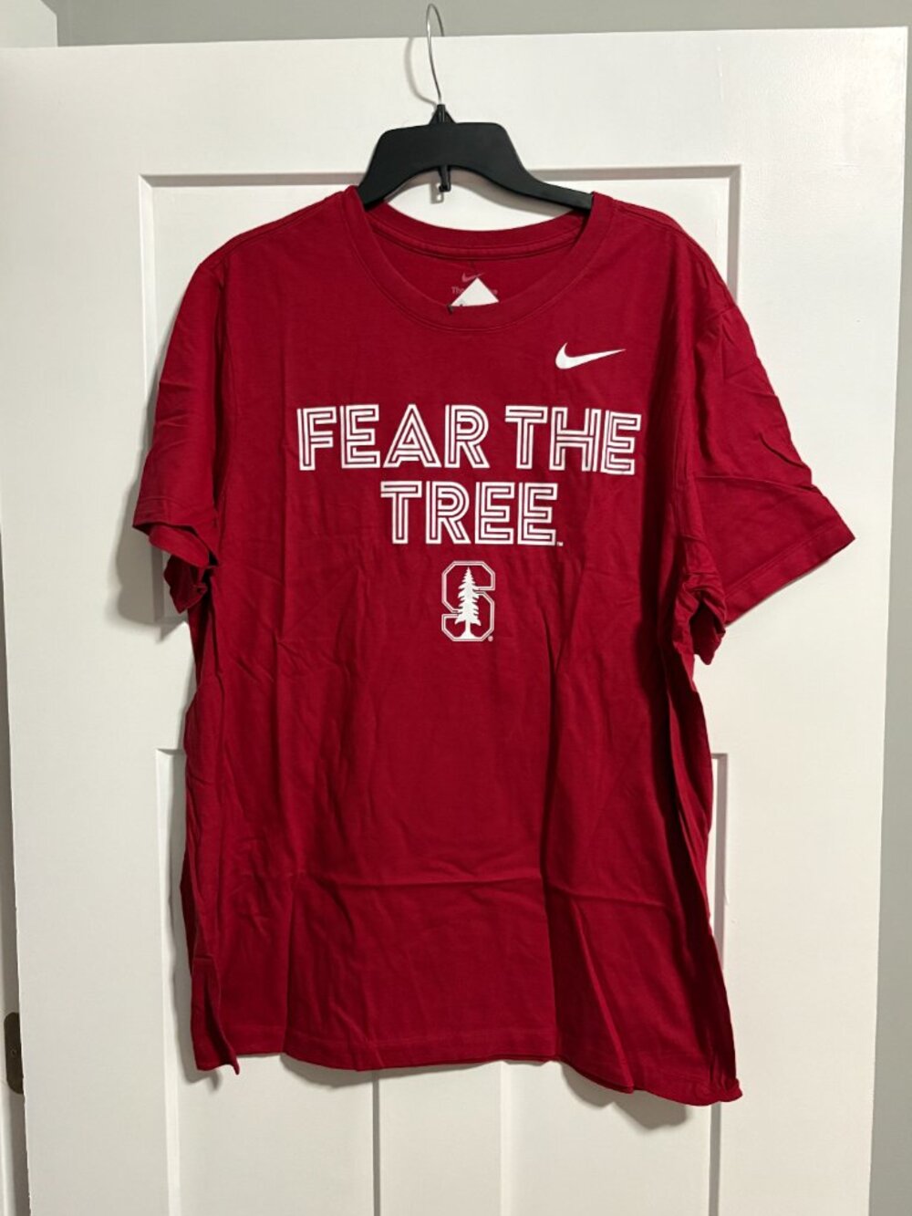 NIKE Fear The Tree Stanford University  T-Shirt Shirt NCAA Men's XL NWT NEW